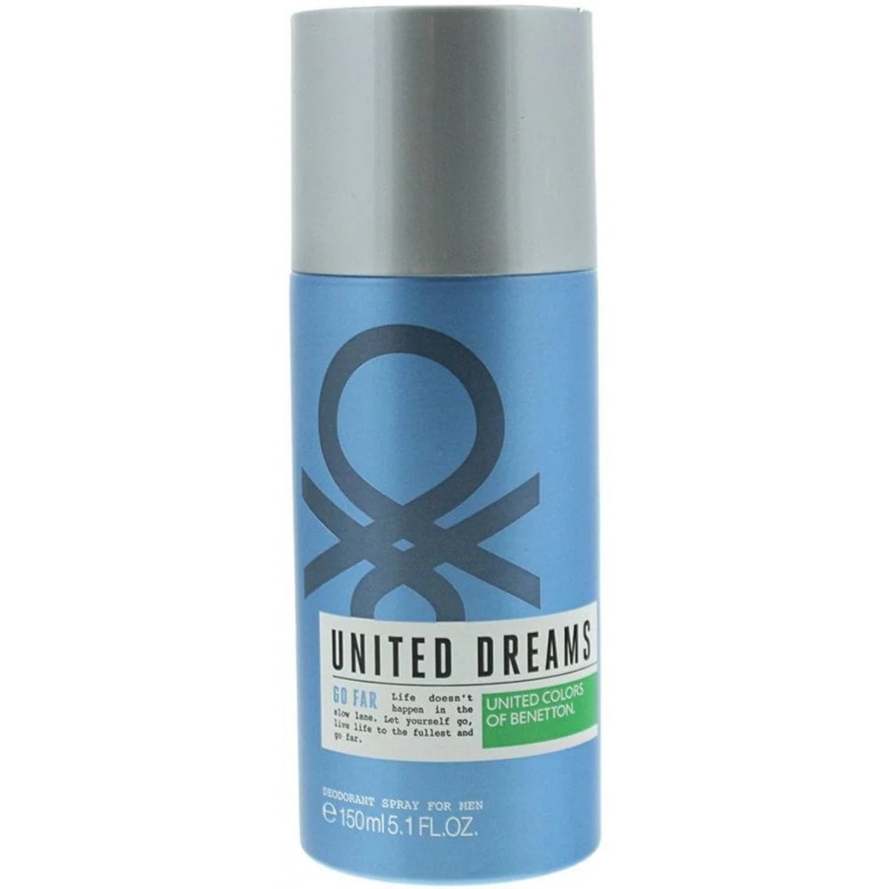Benetton Benetton United Colors Of Benetton United Dreams Go Far Deodorant Spray 150ml - Health & Beauty > Personal Care > Deodorants & Anti-Perspirant > Deodorants Deodorant Spray