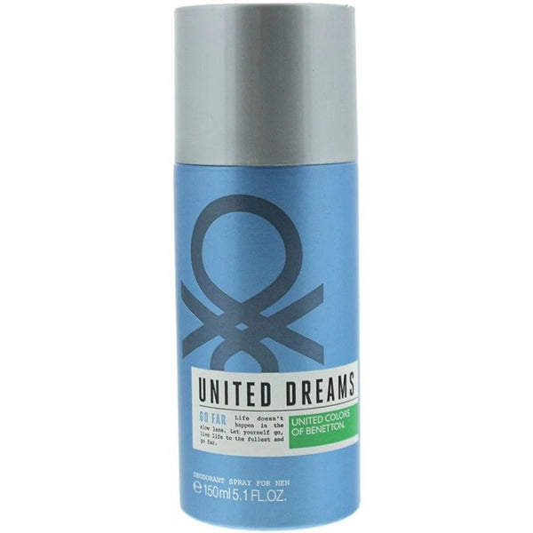 Benetton Benetton United Colors Of Benetton United Dreams Go Far Deodorant Spray 150ml - Health & Beauty > Personal Care > Deodorants & Anti-Perspirant > Deodorants Deodorant Spray