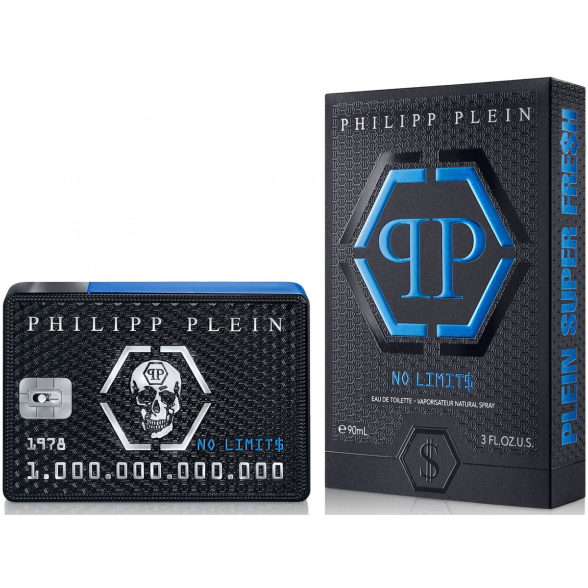 Philipp Plein Philipp Plein No Limit$ Super Fre$h EDT 90ml Spray - Health & Beauty > Personal Care > Cosmetics > Perfumes & Colognes > Eaux De Toilette