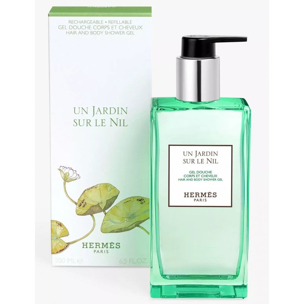 Hermes Hermes Un Jardin Sur Le Nil Hair And Body Shower Gel 200ml - Health & Beauty > Personal Care > Cosmetics > Bath & Body > Body Wash