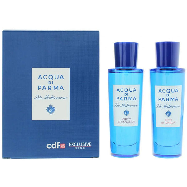 Acqua di Parma Acqua di Parma Blu Mediterraneo Gift Set 30ml Mirto de Panarea EDT + 30ml Fico de Amalfi EDT - Health & Beauty > Personal Care > Cosmetics > Perfumes & Colognes > Eaux De Toilette