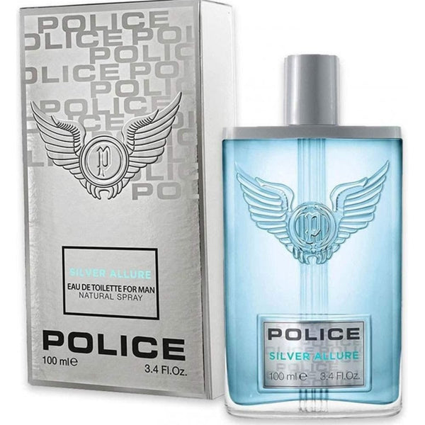 Police Police Silver Allure Man 100ml EDT Spray - Health & Beauty > Personal Care > Cosmetics > Perfumes & Colognes > Eaux De Toilette