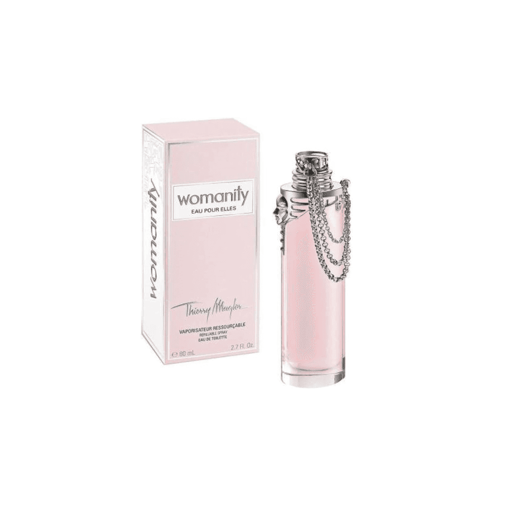 MUGLER Thierry Mugler Womanity Pour Elles 80ml EDT Spray (Refillable) - Health & Beauty > Personal Care > Cosmetics > Perfumes & Colognes > Eaux De Toilette