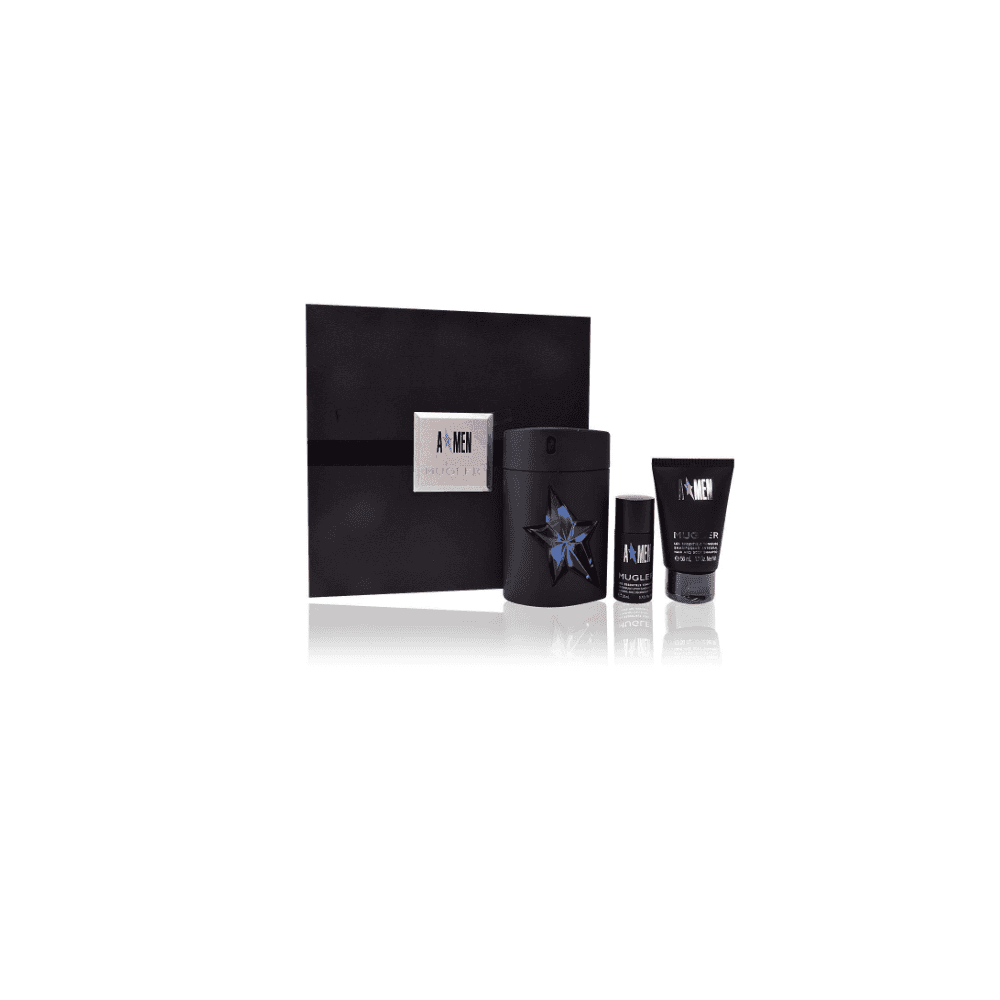 Thierry Mugler Thierry Mugler A*Men Gift Set 100ml EDT + 50ml Hair & Body Shampoo + 20ml Deodorant Stick - Health & Beauty > Personal Care > Cosmetics > Bath & Body Gift Sets