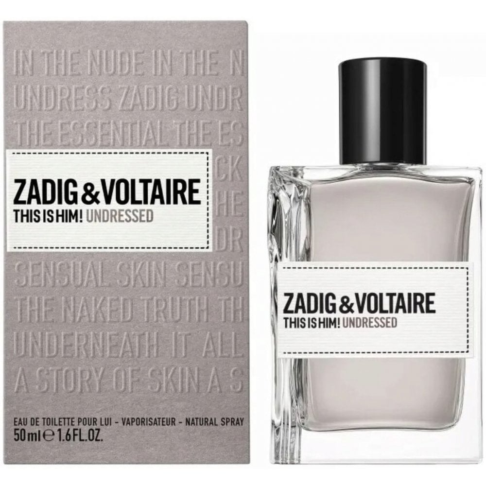Zadig & Voltaire Zadig & Voltaire This Is Him! Undressed 100ml EDT Spray - Health & Beauty > Personal Care > Cosmetics > Perfumes & Colognes > Eaux De Toilette