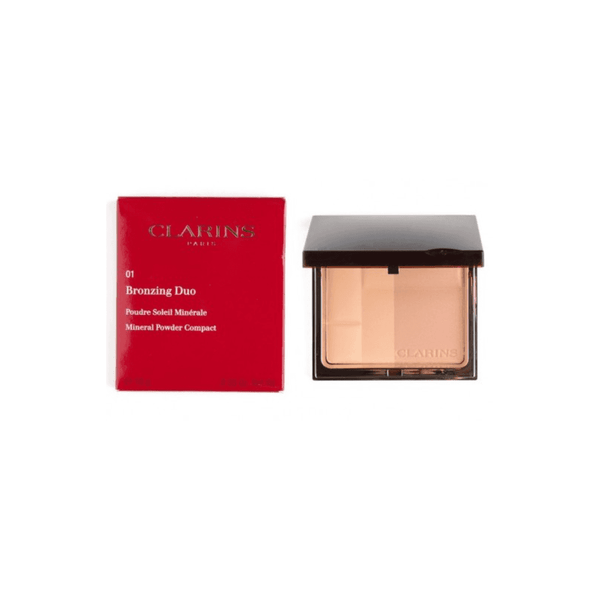 Clarins Bronzing Duo SPF15 Mineral Powder Compact 01 Light 10G