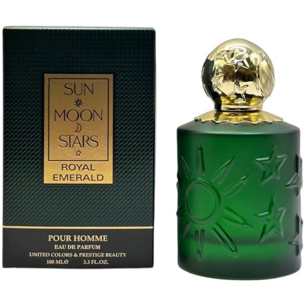 United Colors & Prestige Beauty United Colors & Prestige Beauty Sun Moon Stars Royal Emerald Pour Homme 100ml EDP Spray - Health & Beauty > Personal Care > Cosmetics > Perfumes & Colognes > Eaux de Parfum