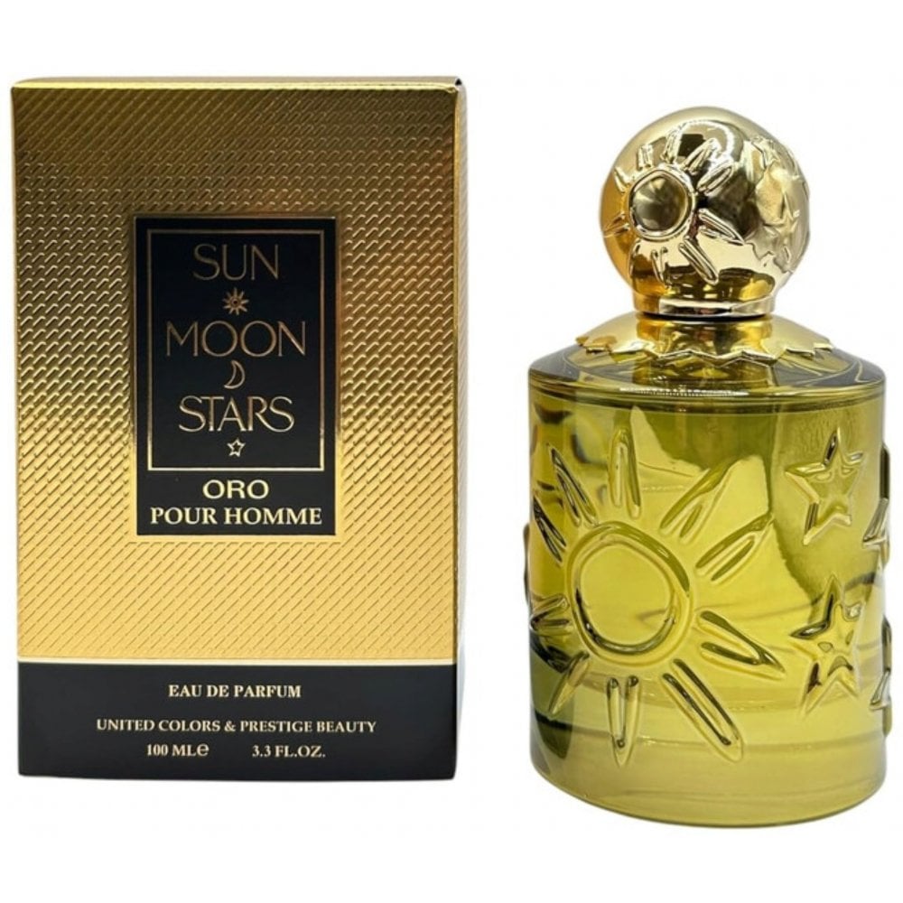 United Colors & Prestige Beauty United Colors & Prestige Beauty Sun Moon Stars Oro Pour Homme 100ml EDP Spray - Health & Beauty > Personal Care > Cosmetics > Perfumes & Colognes > Eaux de Parfum
