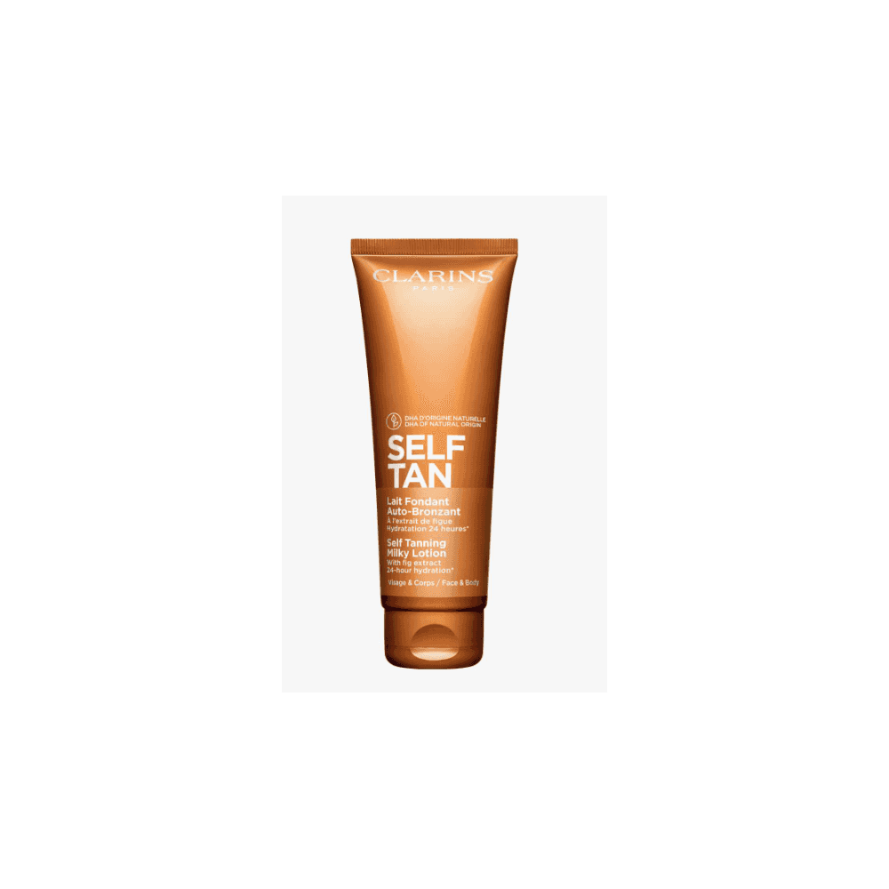 Clarins Self Tanning Milky-Lotion 24 Hour Hydration 125ml