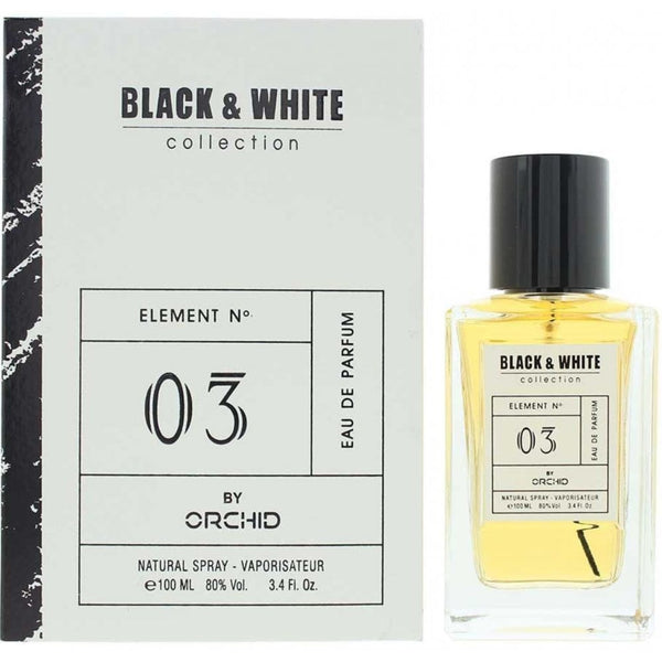 Orchid Orchid Black & White Collection Element No. 03 100ml EDP Spray - Health & Beauty > Personal Care > Cosmetics > Perfumes & Colognes > Eaux de Parfum