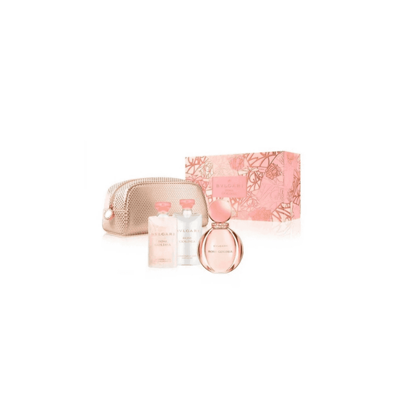 Bvlgari Bvlgari Rose Goldea Gift Set â€“ 90ml Eau de Parfum Spray + 75ml Body Lotion + 75ml Shower Gel + Pouch -