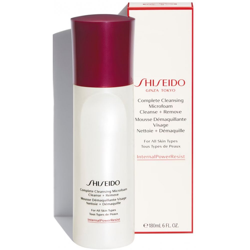 Shiseido Shiseido Complete Cleansing Microfoam Internal Power Resist Face Cleanser 180ml - Health & Beauty > Personal Care > Cosmetics > Skin Care > Facial Cleansers