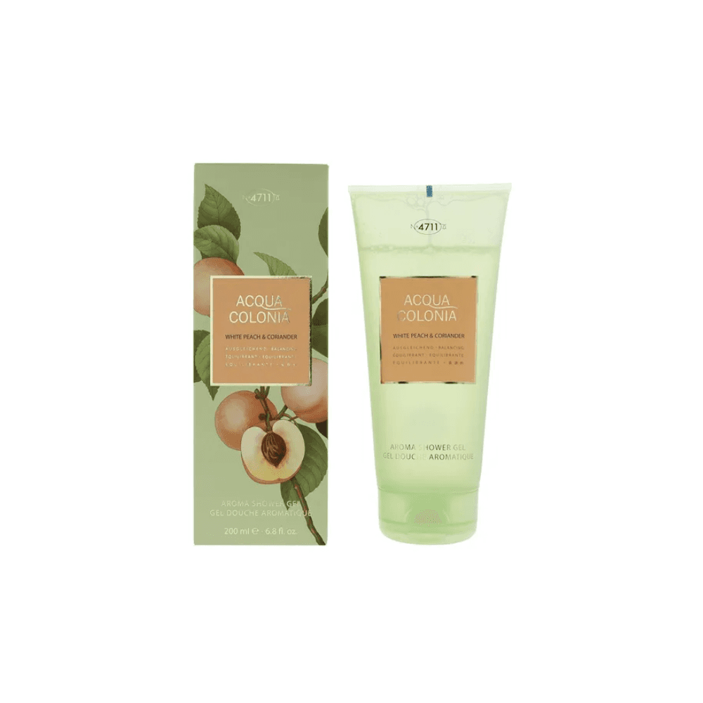 4711 4711 Acqua Colonia White Peach & Coriander Shower Gel 200ml - Health & Beauty > Personal Care > Cosmetics > Bath & Body > Body Wash