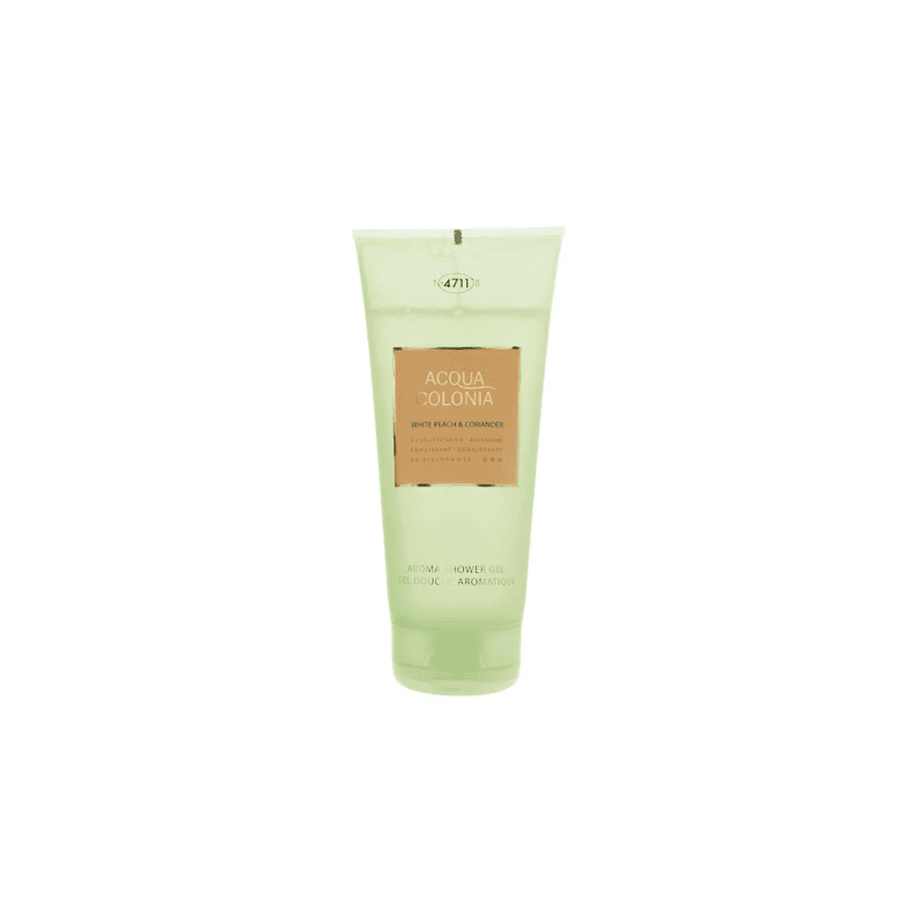 4711 4711 Acqua Colonia White Peach & Coriander Shower Gel 200ml - Health & Beauty > Personal Care > Cosmetics > Bath & Body > Body Wash