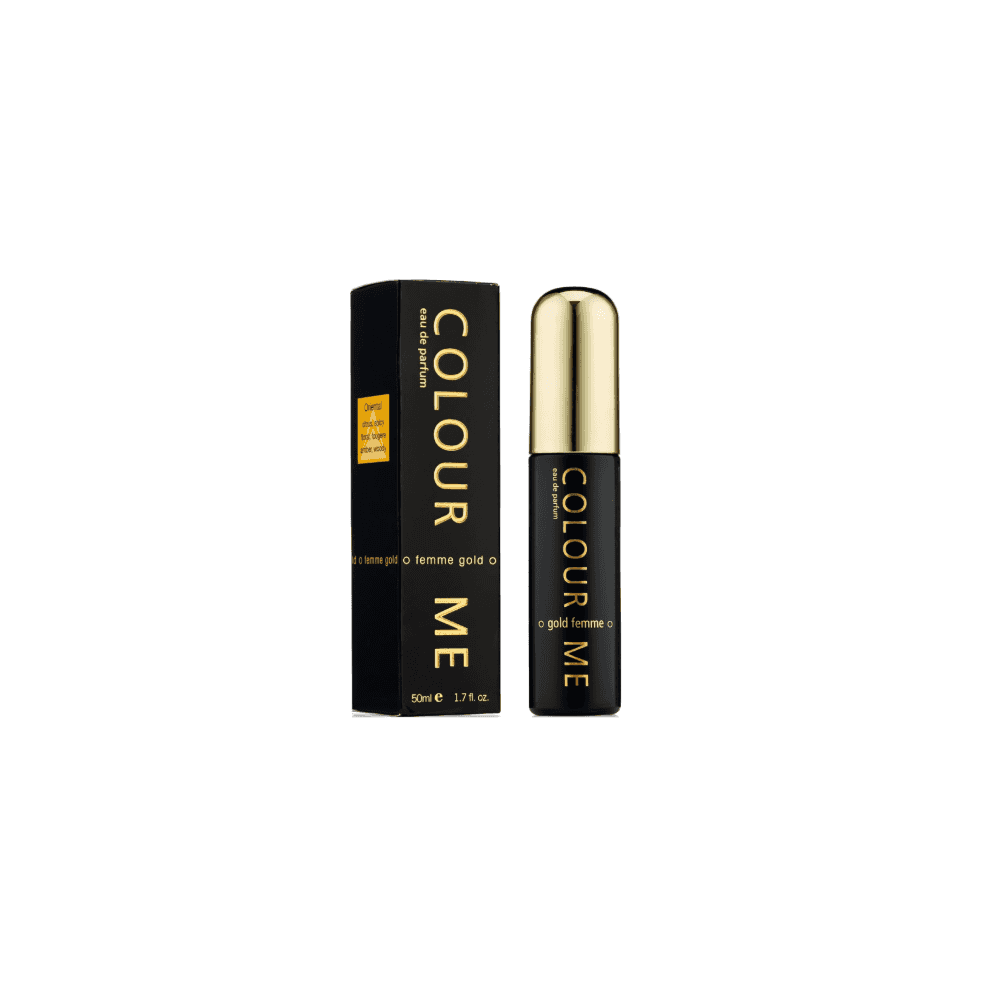 Milton Lloyd Milton Lloyd Colour Me Femme Gold Parfum de Toilette 50ml - Health & Beauty > Personal Care > Cosmetics > Perfumes & Colognes > Eaux De Toilette