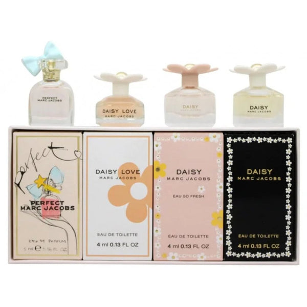 Marc Jacobs Marc Jacobs Mini Set 3x4ml EDT + 5ml Perfect EDP - Health & Beauty > Personal Care > Cosmetics > Perfumes & Colognes > Eaux De Toilette