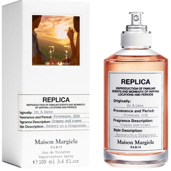 MAISON MARGIELA Maison Margiela Replica On A Date 100ml EDT Spray - Health & Beauty > Personal Care > Cosmetics > Perfumes & Colognes > Eaux De Toilette