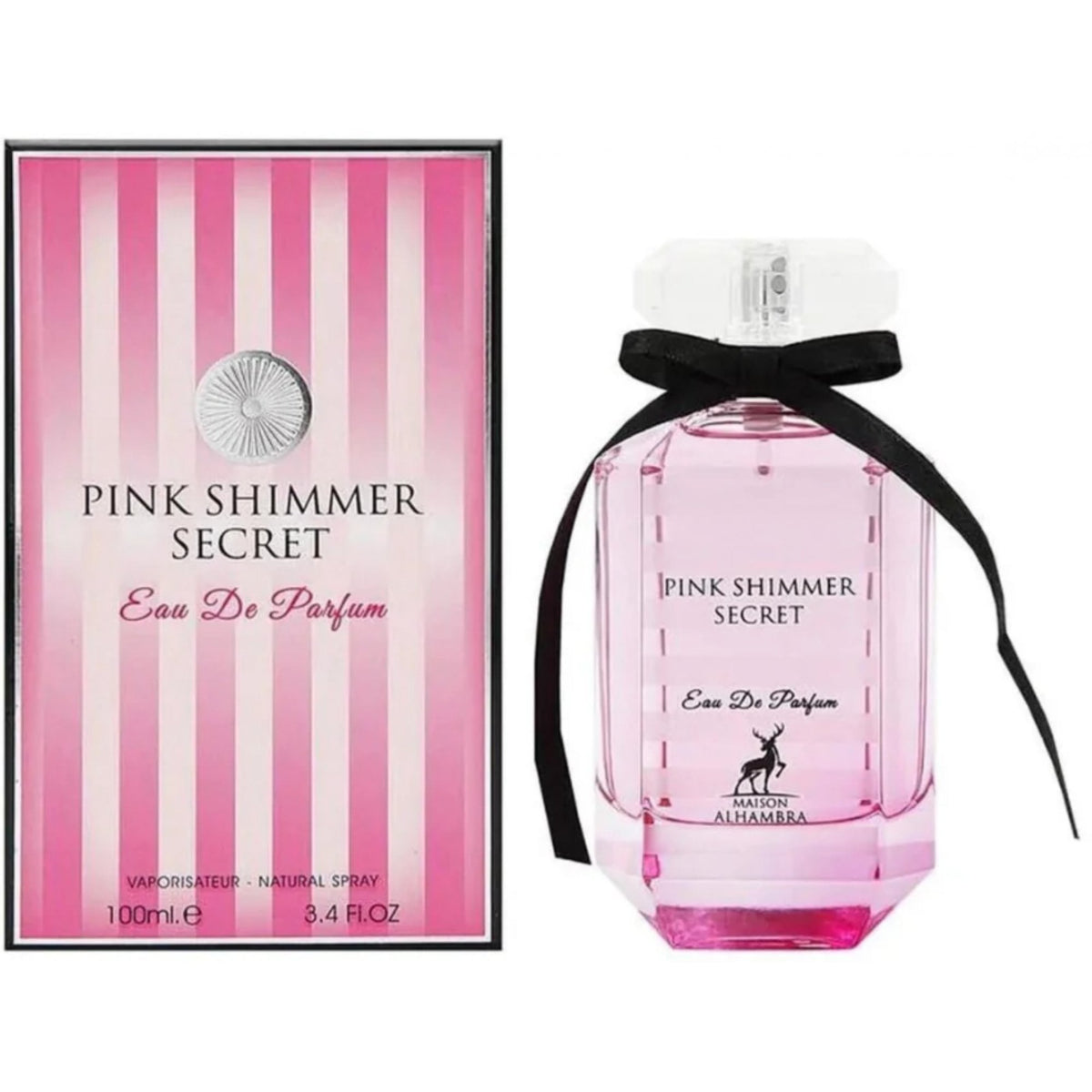Maison Alhambra Maison Alhambra Pink Shimmer Secret 100ml EDP Spray - Health & Beauty > Personal Care > Cosmetics > Perfumes & Colognes > Eaux de Parfum