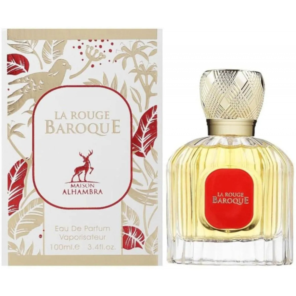 Maison Alhambra Maison Alhambra Baroque La Rouge 100ml EDP Spray - Health & Beauty > Personal Care > Cosmetics > Perfumes & Colognes > Eaux de Parfum