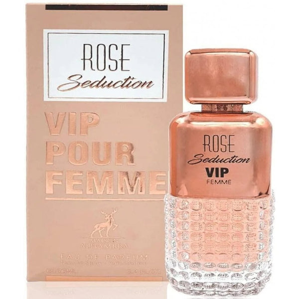 Maison Alhambra Maison Alhambra Rose Seduction VIP Pour Femme 100ml EDP Spray - Health & Beauty > Personal Care > Cosmetics > Perfumes & Colognes > Eaux de Parfum