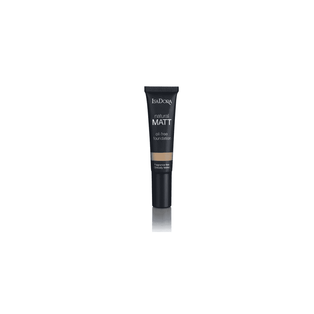 IsaDora Isadora Natural Matt Oil-Free Foundation 35ml - 18 Matt Almond - Health & Beauty > Personal Care > Cosmetics > Makeup > Face Makeup > Foundations & Concealers