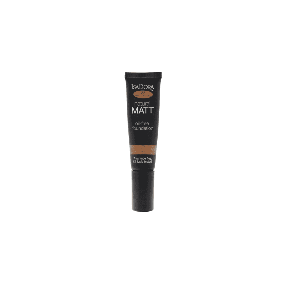 IsaDora Isadora Natural Matt Oil-Free Foundation 35ml - 23 Caramel - Health & Beauty > Personal Care > Cosmetics > Makeup > Face Makeup > Foundations & Concealers
