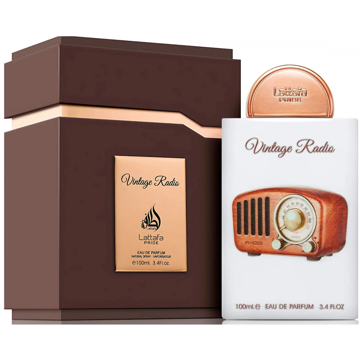 Lattafa Lattafa Vintage Radio 100ml EDP Spray - Health & Beauty > Personal Care > Cosmetics > Perfumes & Colognes > Eaux de Parfum