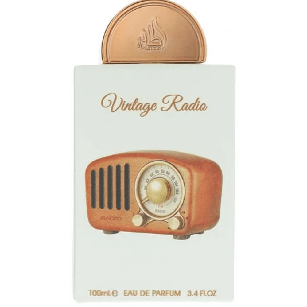 Lattafa Lattafa Vintage Radio 100ml EDP Spray - Health & Beauty > Personal Care > Cosmetics > Perfumes & Colognes > Eaux de Parfum