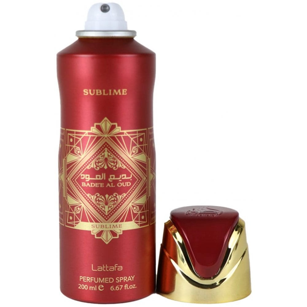 Lattafa Lattafa Bade'e Al Oud Sublime 200ml Perfumed Body Spray - Health & Beauty > Personal Care > Cosmetics > Perfumes & Colognes > Body Mists