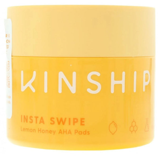 Kinship Kinship Insta Swipe Lemon Honey AHA Exfoliating Pads 45pcs - Health & Beauty > Personal Care > Cosmetics > Skin Care > Facial Cleansing Kits