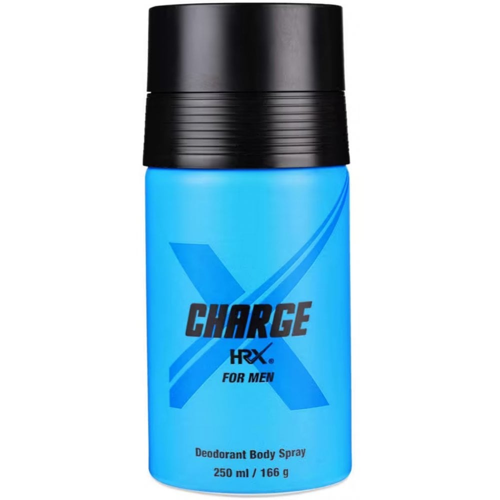 HRX HRX Charge For Men Deodorant Body Spray 250ml - Health & Beauty > Personal Care > Deodorants & Anti-Perspirant > Deodorants