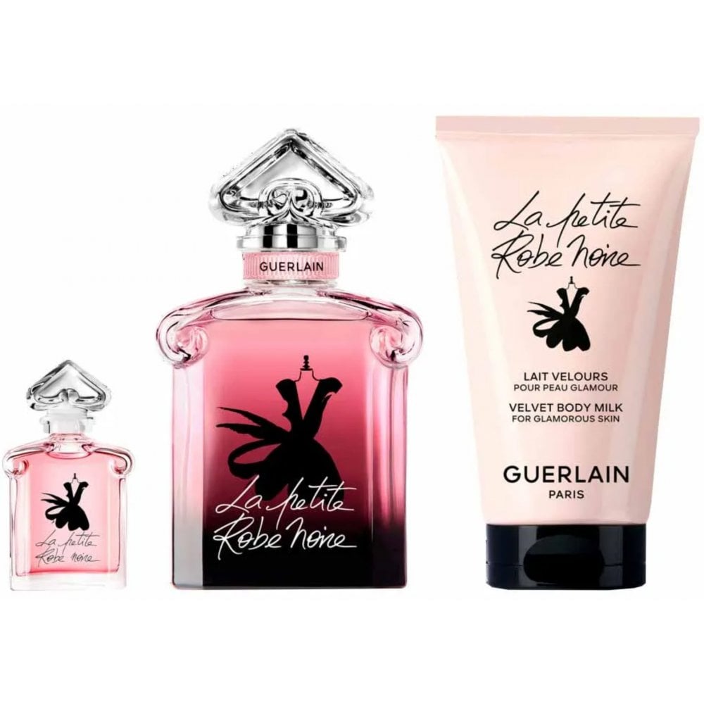 Guerlain Guerlain La Petite Robe Noire Intense Gift Set: 50ml EDP Intense + 75ml Body Lotion + 5ml EDP - Health & Beauty > Personal Care > Cosmetics > Bath & Body Gift Sets