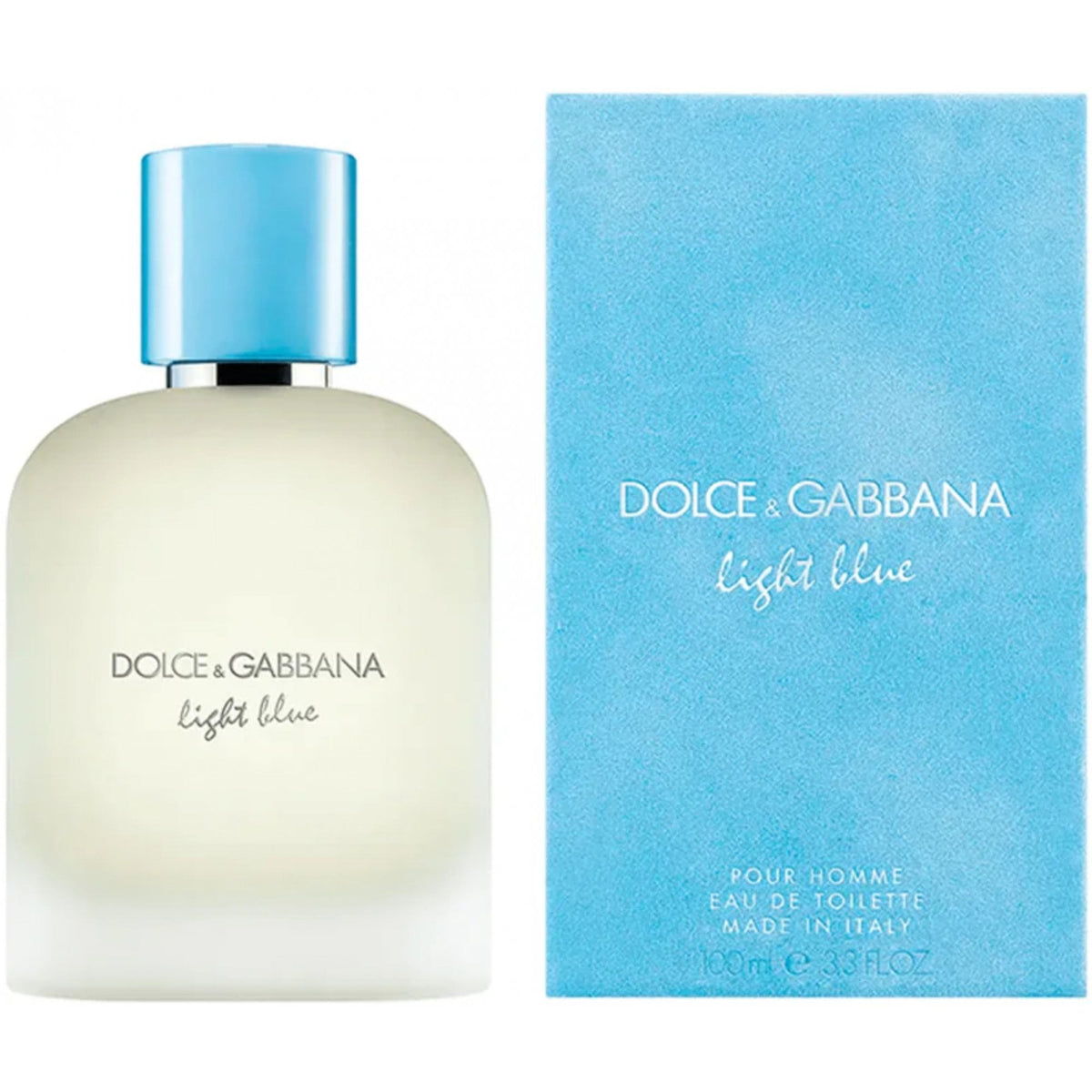 Dolce & Gabbana D&G Light Blue Pour Homme 100ml EDT Spray - Health & Beauty > Personal Care > Cosmetics > Perfumes & Colognes > Eaux De Toilette