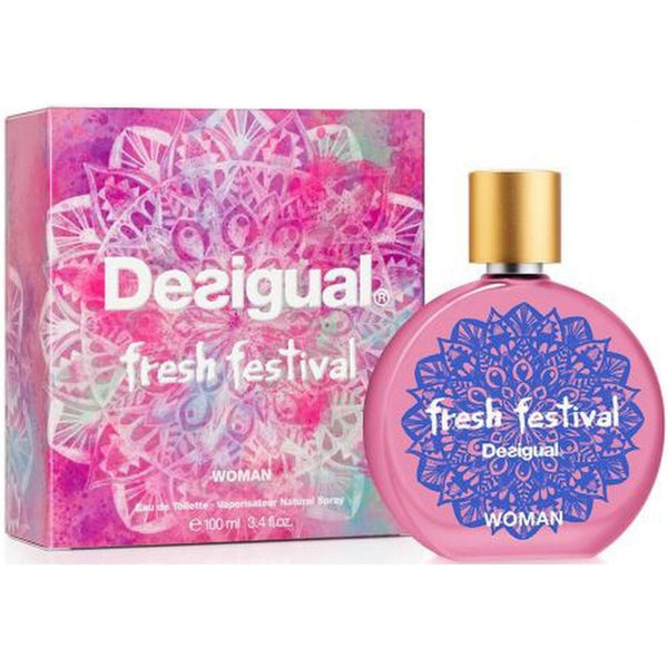 Desigual Desigual Fresh Festival Woman 100ml EDT Spray - Health & Beauty > Personal Care > Cosmetics > Perfumes & Colognes > Eaux De Toilette