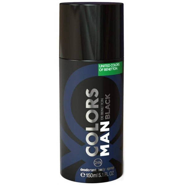 Benetton Benetton Colors Man Black 150ml Deodorant Spray - Health & Beauty > Personal Care > Deodorants & Anti-Perspirant > Deodorants