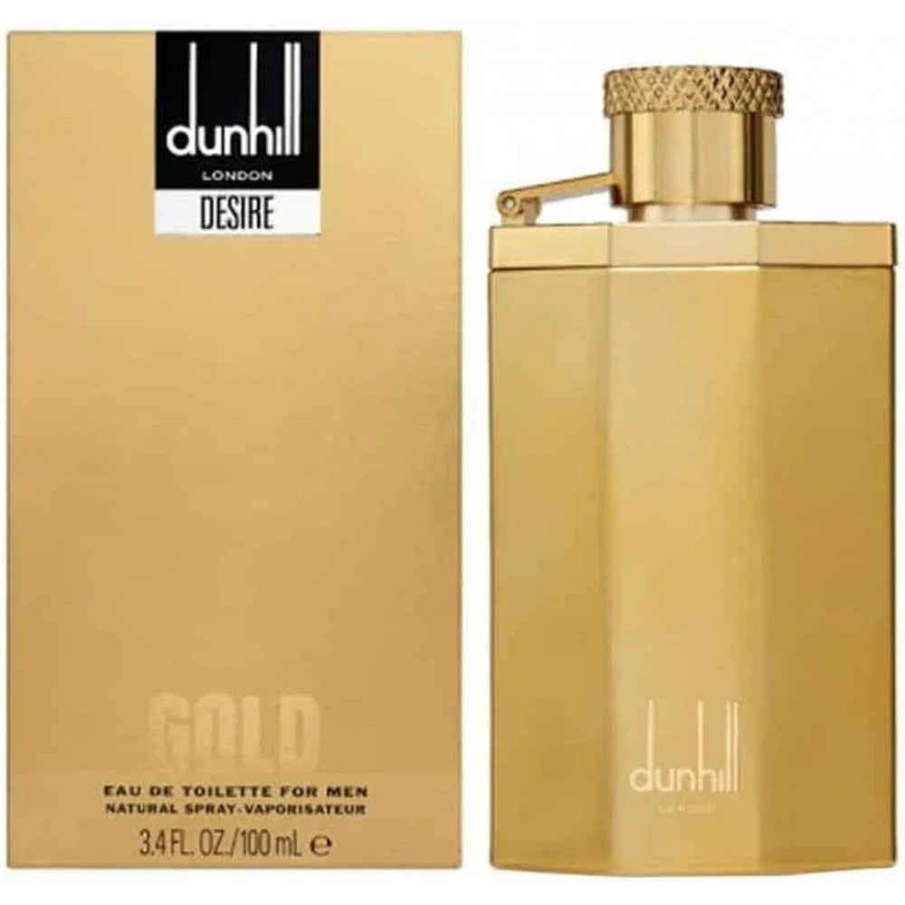 Dunhill Dunhill Desire Gold For Him 100ml EDT Spray - Health & Beauty > Personal Care > Cosmetics > Perfumes & Colognes > Eaux De Toilette