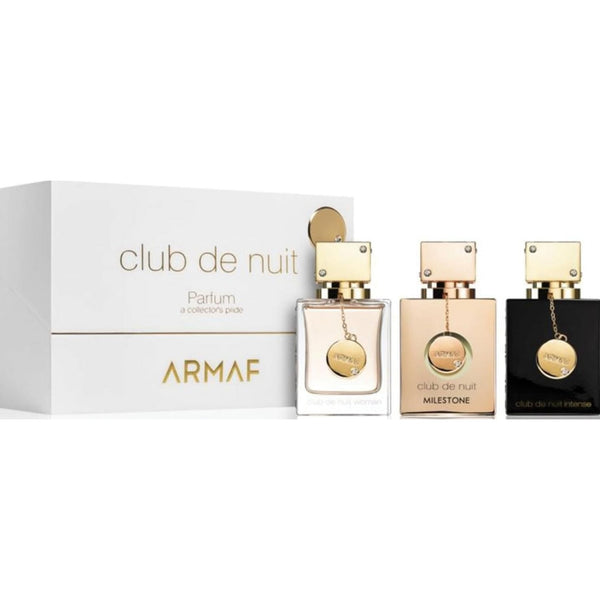 Armaf Armaf Club De Nuit Parfum Set 3x30ml - Woman + Intense Woman + Milestone - Health & Beauty > Personal Care > Cosmetics > Perfumes & Colognes > Eaux de Parfum