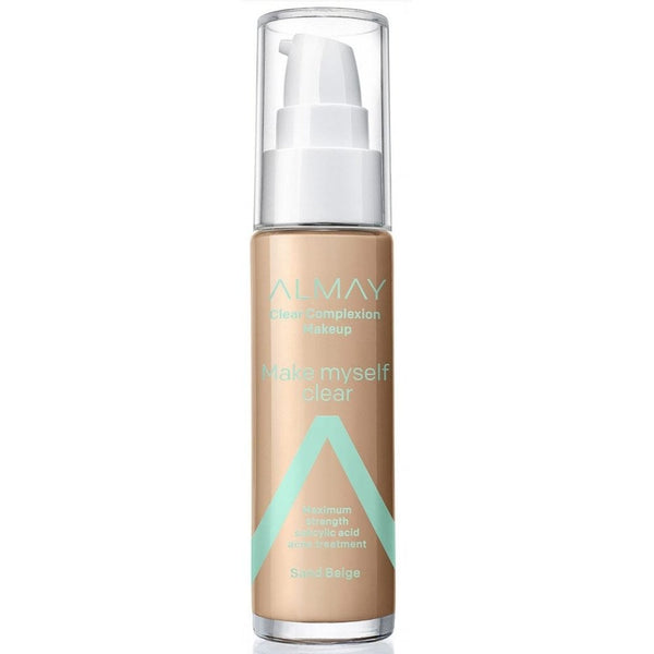 Almay Almay Clear Complexion Makeup 30ml - 600 Sand Beige Treatment - Health & Beauty > Personal Care > Cosmetics > Makeup > Face Makeup > Foundations & Concealers