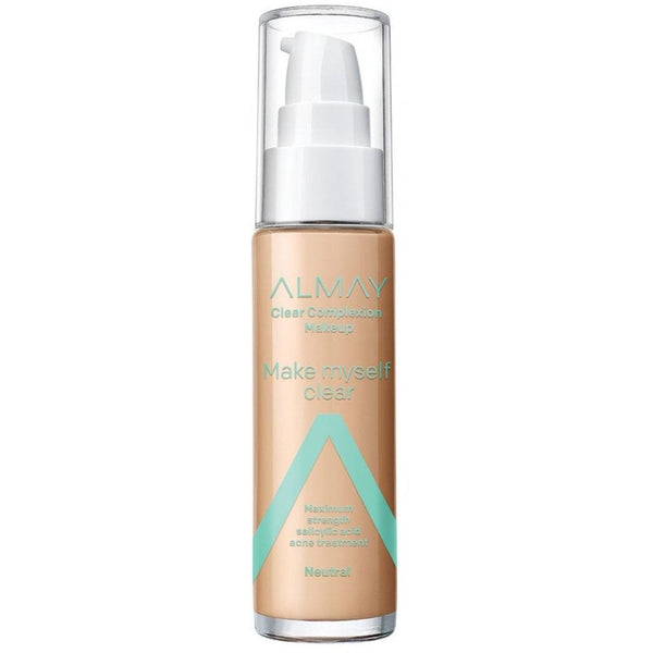 Almay Almay Clear Complexion Makeup 30ml - 400 Neutral Treatment - Health & Beauty > Personal Care > Cosmetics > Makeup > Face Makeup > Foundations & Concealers