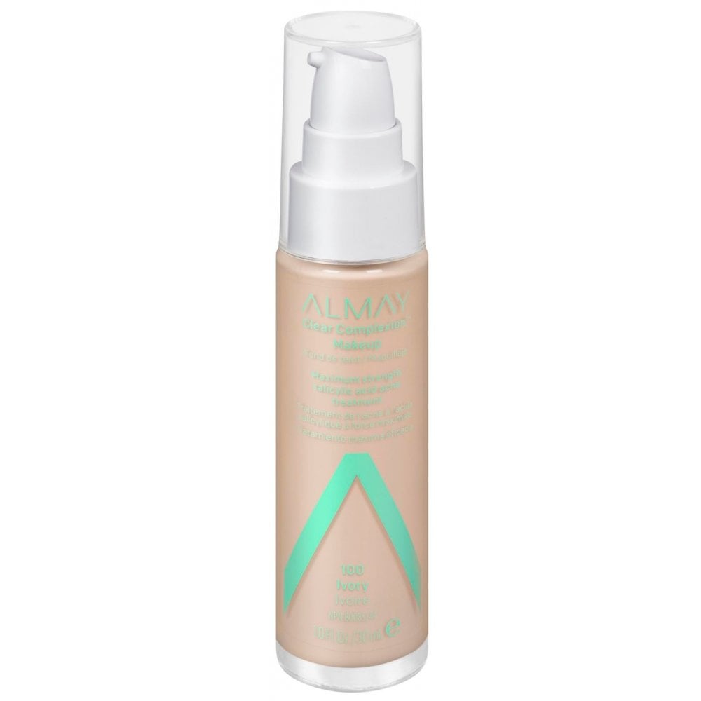 Almay Almay Clear Complexion Makeup 30ml - 100 Ivory Treatment - Health & Beauty > Personal Care > Cosmetics > Makeup > Face Makeup > Foundations & Concealers