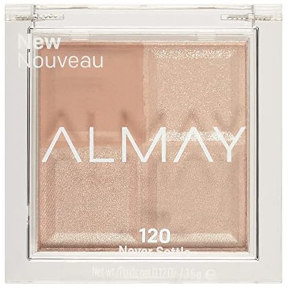 Almay Almay Eye Shadow Quad 3.5g - 120 Never Settle - Health & Beauty > Personal Care > Cosmetics > Makeup > Eye Makeup > Eye Shadows
