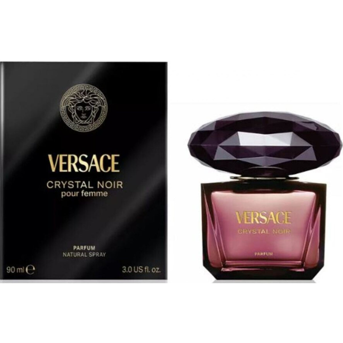 Versace Versace Crystal Noir Parfum 90ml EDP Spray - Health & Beauty > Personal Care > Cosmetics > Perfumes & Colognes > Eaux de Parfum