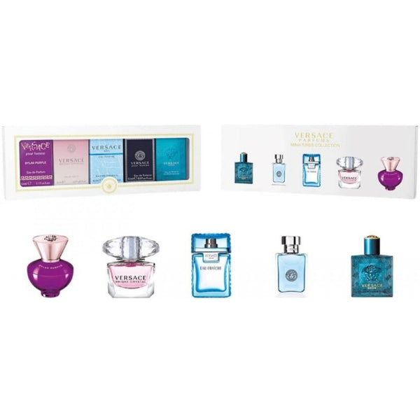 Versace Unisex Mini Set Gift Set Fragrances - Health & Beauty > Personal Care > Cosmetics > Perfumes & Colognes > Eaux De Toilette