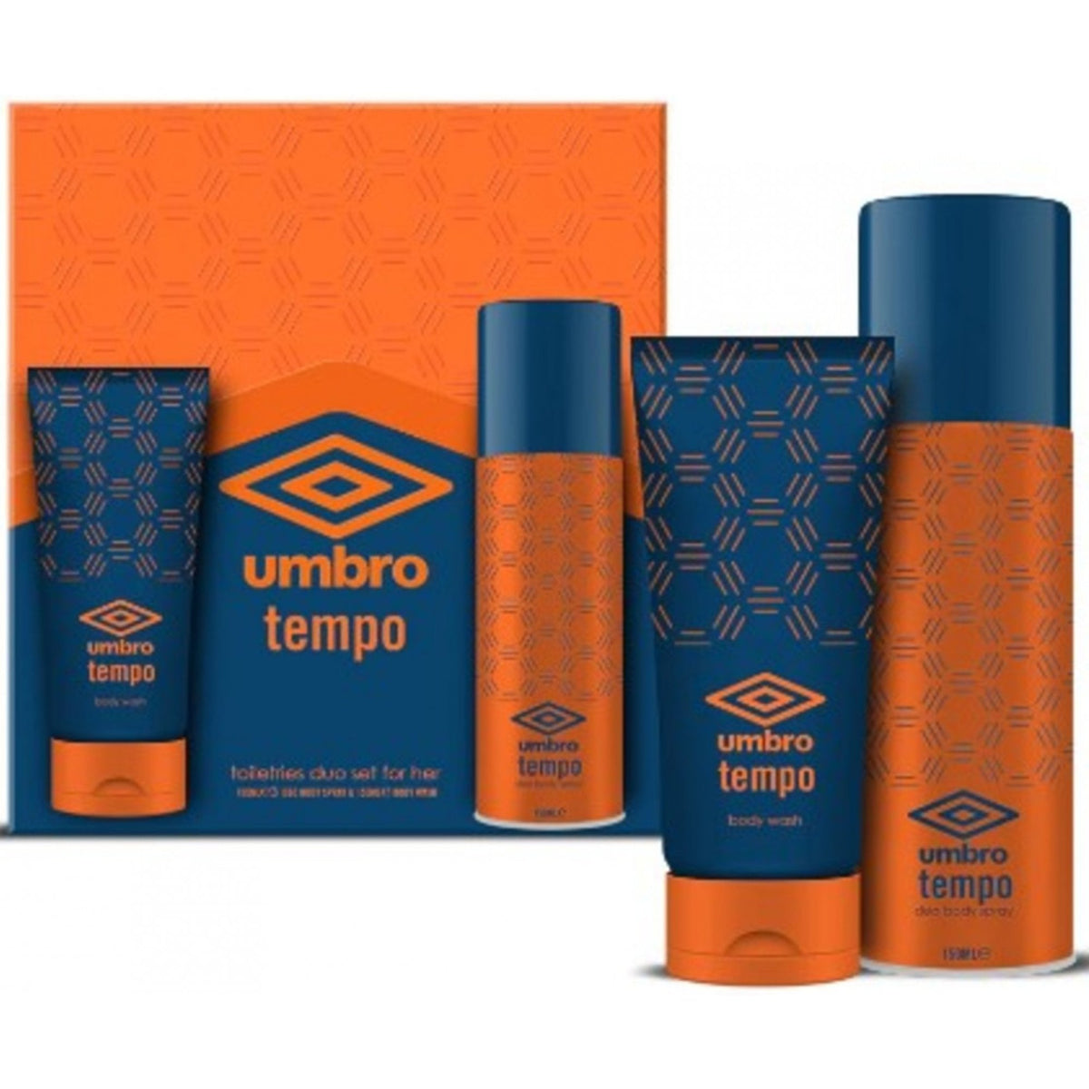 Umbro Umbro Velocita Gift Set 150ml Body Spray + 150ml Body Wash - Health & Beauty > Personal Care > Cosmetics > Bath & Body Gift Sets