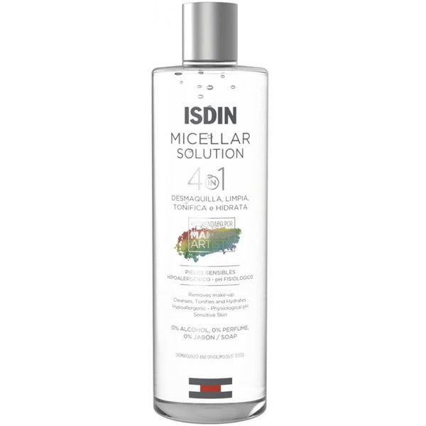 ISDIN Isdin Micellar Solution 4 In 1 Cleansing Water 400ml - Health & Beauty > Personal Care > Cosmetics > Skin Care > Makeup Removers