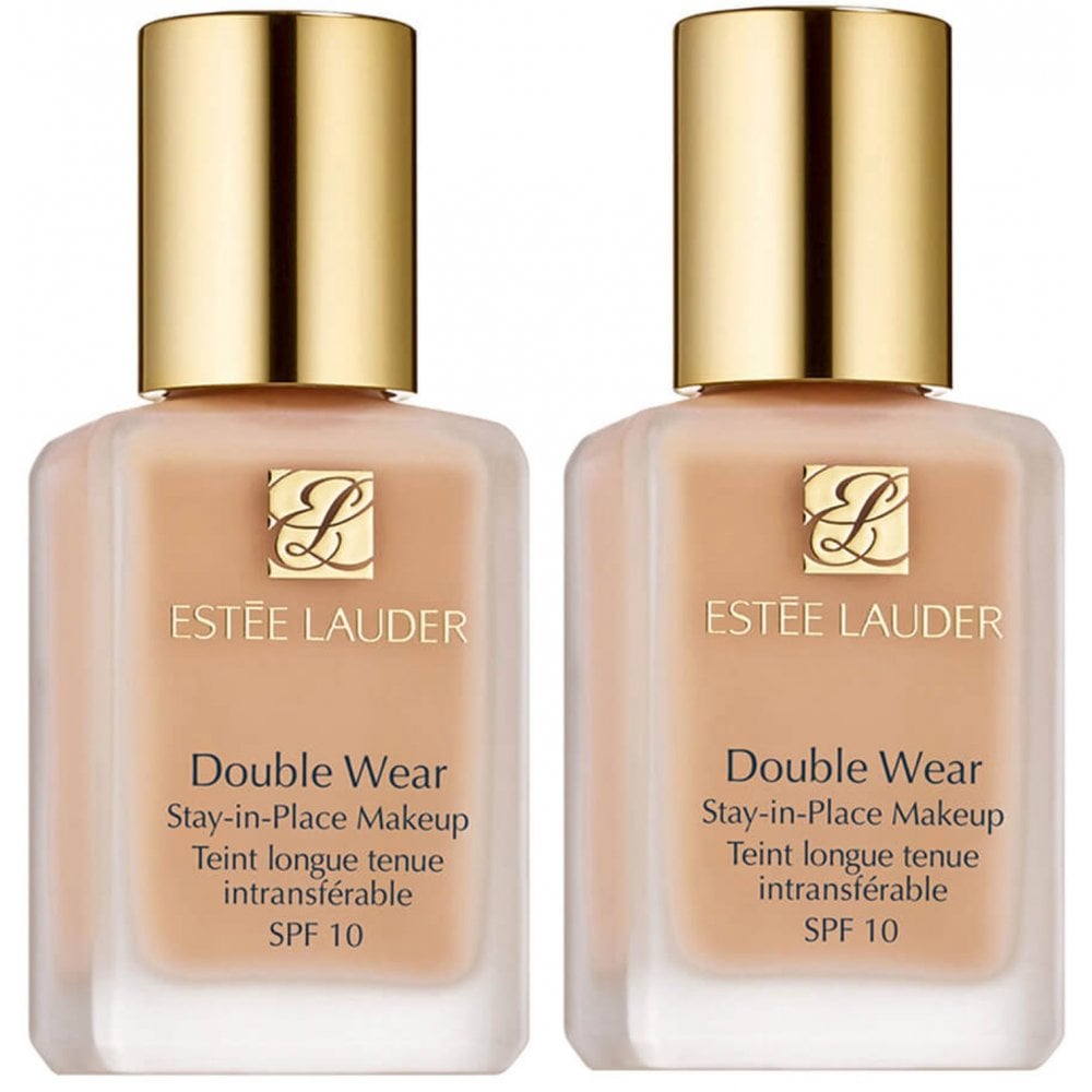 Estee Lauder Estee Lauder Double Wear Stay In Place Foundation Duo 2 X 30ml - 1W2 Sand - Health & Beauty > Personal Care > Cosmetics > Makeup > Face Makeup > Foundations & Concealers