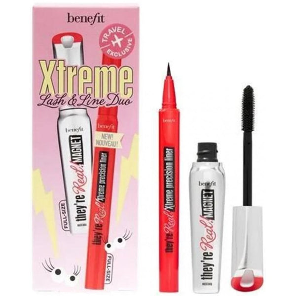 Benefit Benefit They'Re Real Gift Set 0.35ml Xtreme Precision Black Eyeliner + 8.5G Magnet Mascara N65 Black - Health & Beauty > Personal Care > Cosmetics > Cosmetic Sets