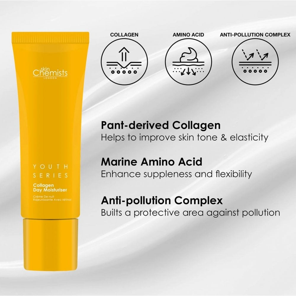 Skin Chemists Skin Chemists Youth Series Collagen Day Moisturiser 50ml - Health & Beauty > Personal Care > Cosmetics > Skin Care > Face Moisturizers
