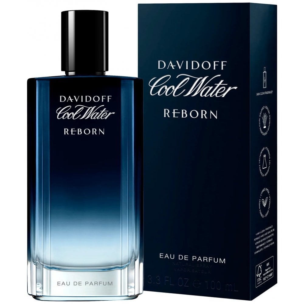 Davidoff Davidoff Cool Water Reborn For Him 100ml EDP Spray - Health & Beauty > Personal Care > Cosmetics > Perfumes & Colognes > Eaux de Parfum