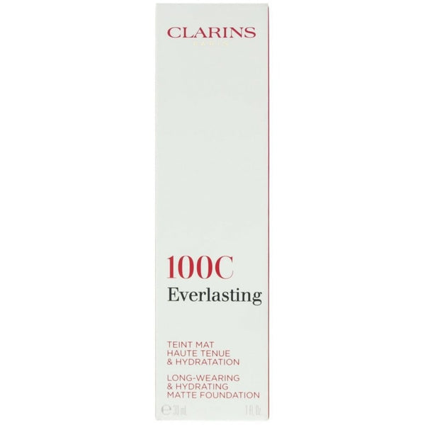 Clarins Clarins Everlasting Long-Wearing & Hydrating Foundation 30ml - 100C Lily - Health & Beauty > Personal Care > Cosmetics > Makeup > Face Makeup > Foundations & Concealers